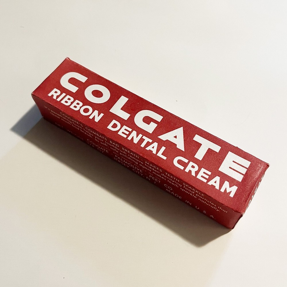 WWII 1940's Colgate Toothpaste Replica Prop Packaging
