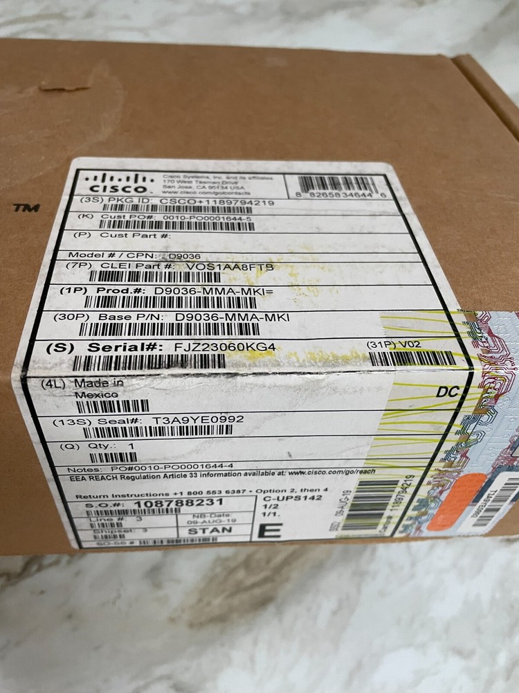 Cisco D9036-MMA-MKI Multi Modular Audio Card