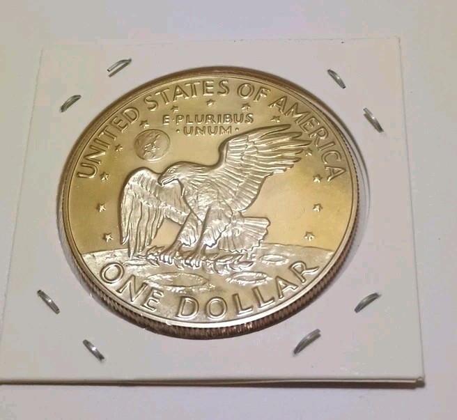 1974 S Eisenhower Gem Proof Clad Dollar
