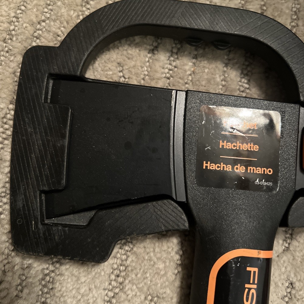 Fiskars 14" Hatchet with Sheath *Black/Orange* ~ Model #7550