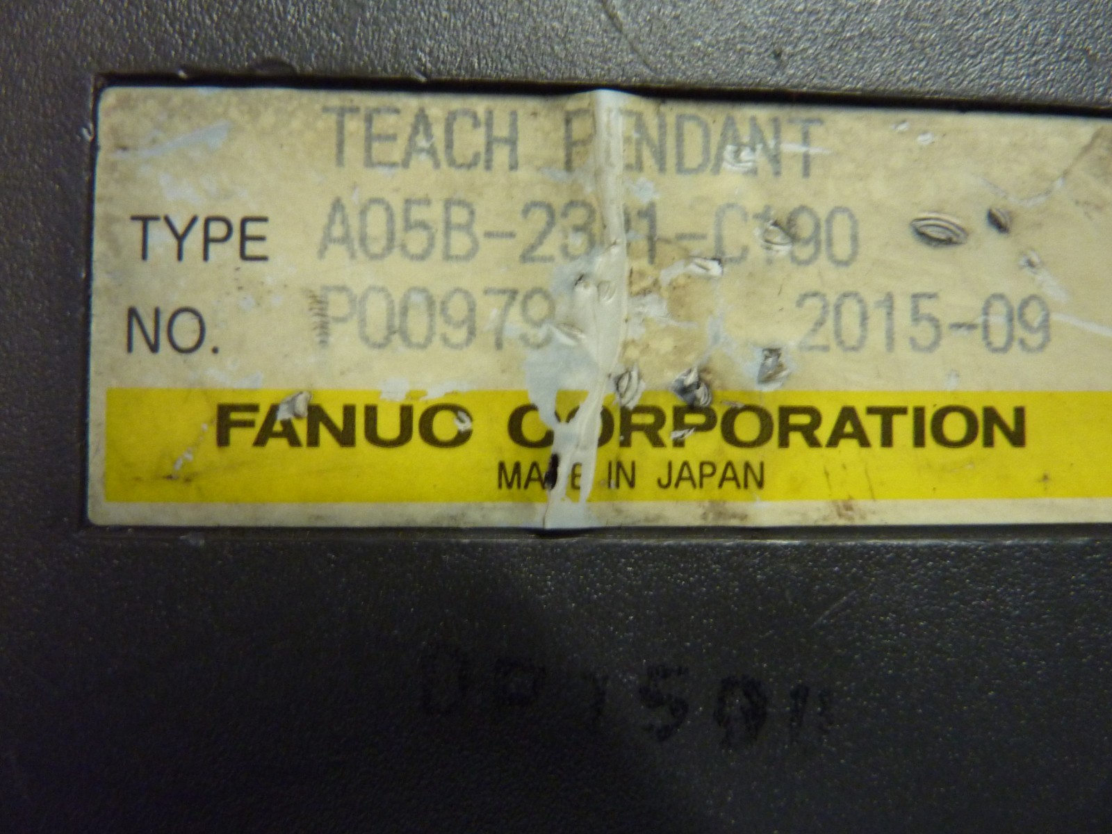 Fanuc A05B-2301-C190 Robot Teach Pendant Operator Interface Hand Control (31851)