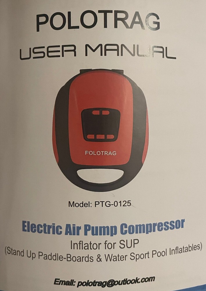 SUP Electric Air Pump Compressor