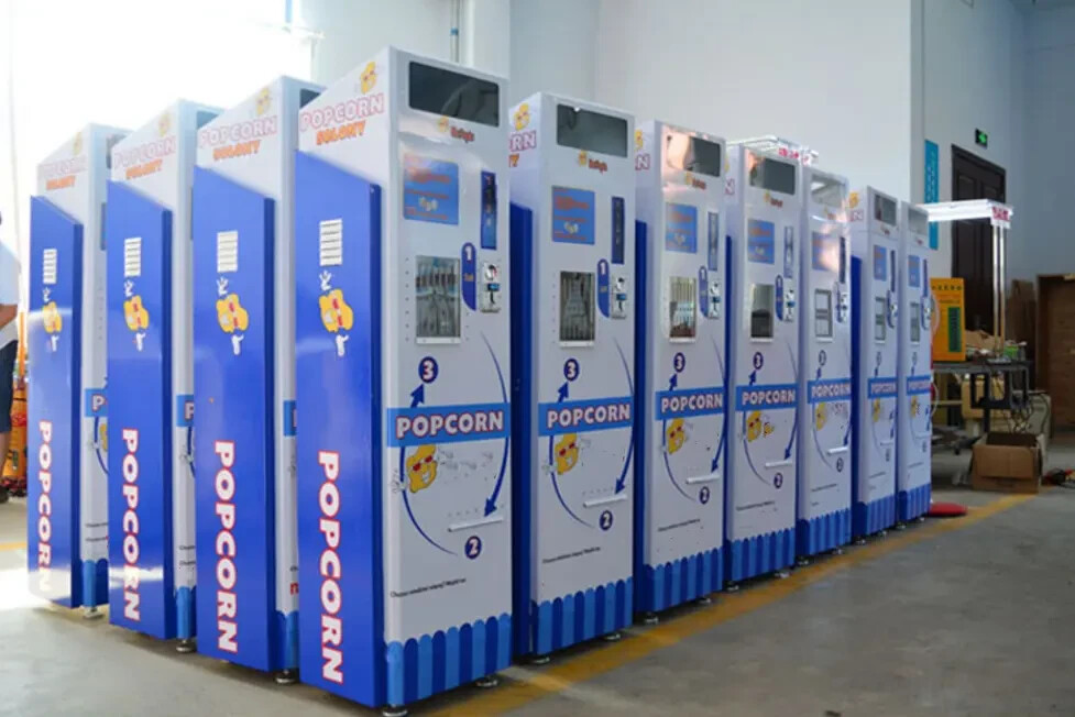 Popcorn Coin Food Snack Vending Machine