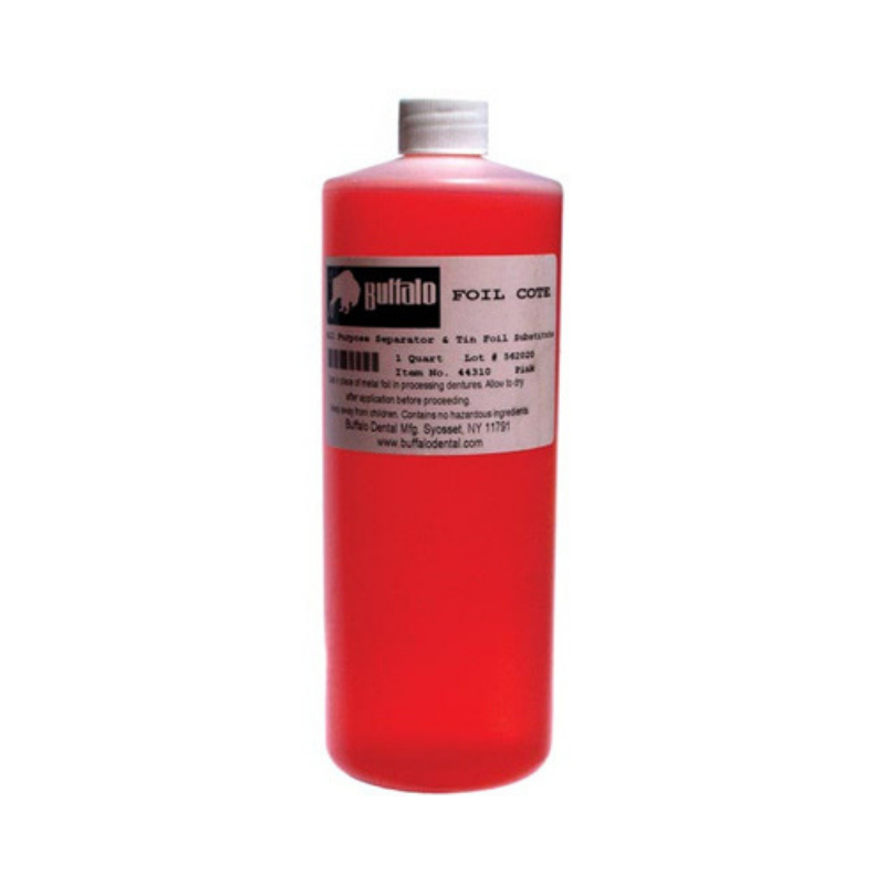 FOIL COTE LIQUID SEPARATOR 1 QUART PINK ALGINATE PROTECTIVE COATING @ SEPERATOR