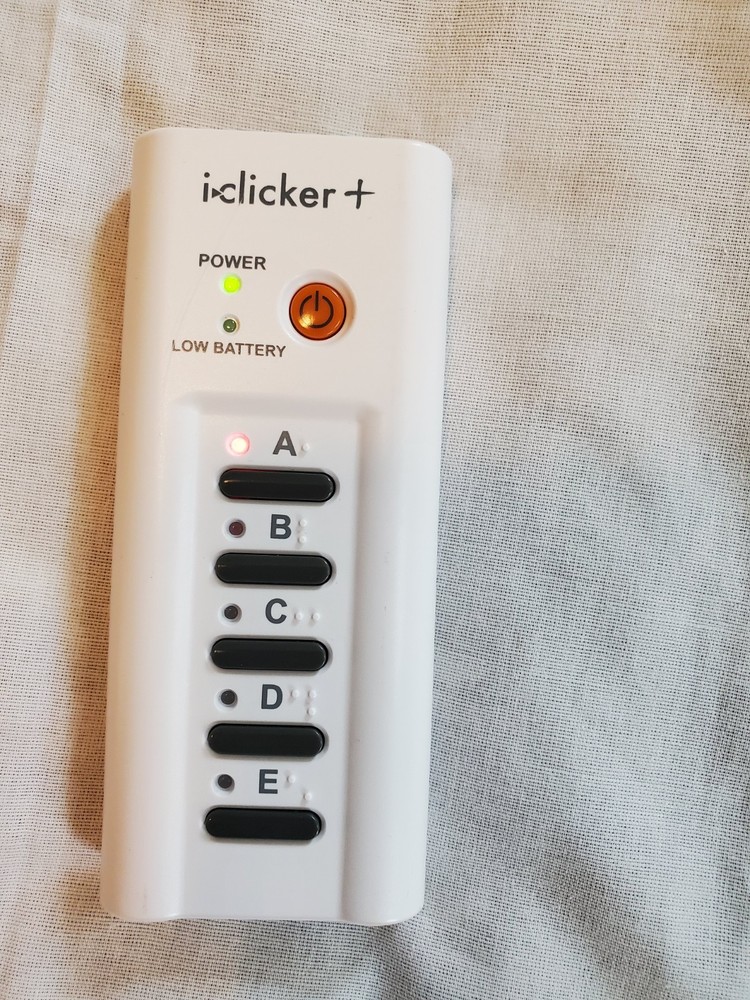 iClicker Plus RLR15 Student Classroom Response System Remote Control Unit