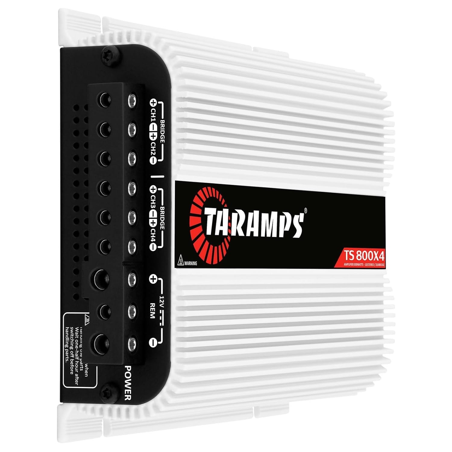 Taramps TS 800x4 1 Ohms 4 Channels High Level Input 800W Full Range Amplifier
