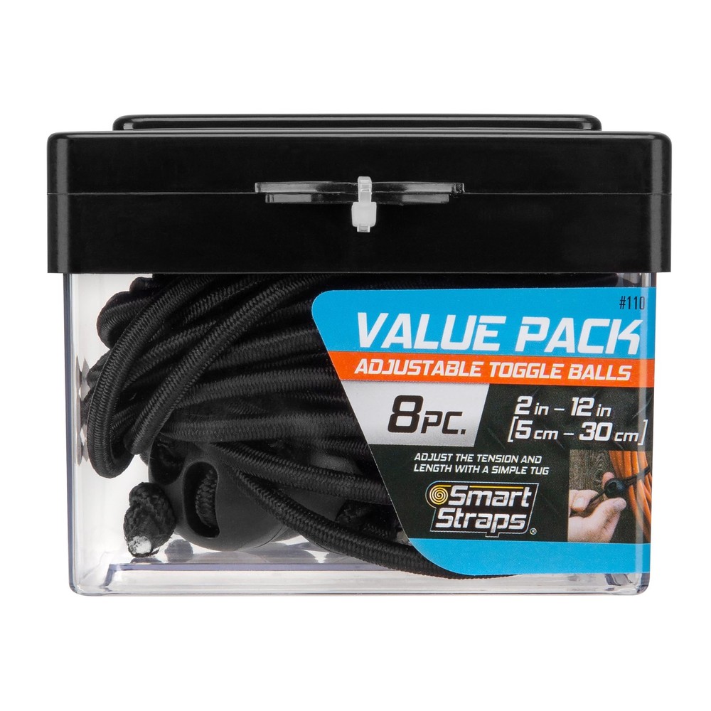 Smartstraps Adjustable Toggle Ball Bungee Cord, Adjust Tension And Len