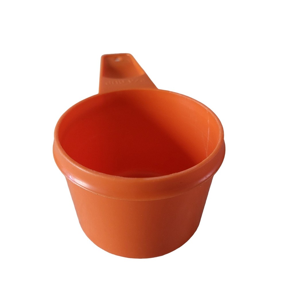Vintage Tupperware Replacement Measuring Cup Orange 2/3 C 763-2