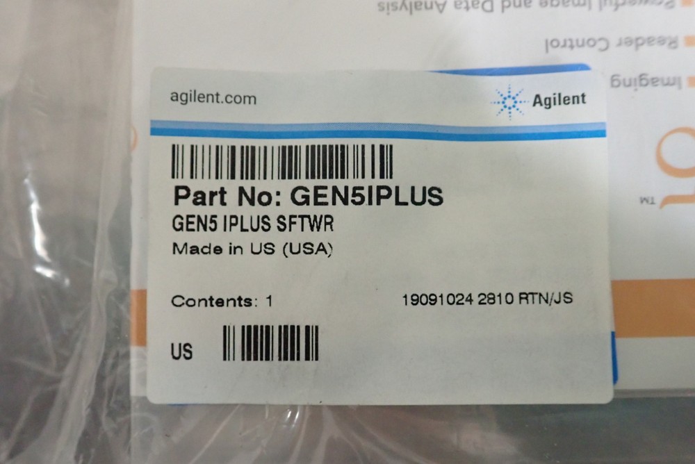 Agilent Technologies GEN5 IPLUS BioTek Gen5 Software - NEW