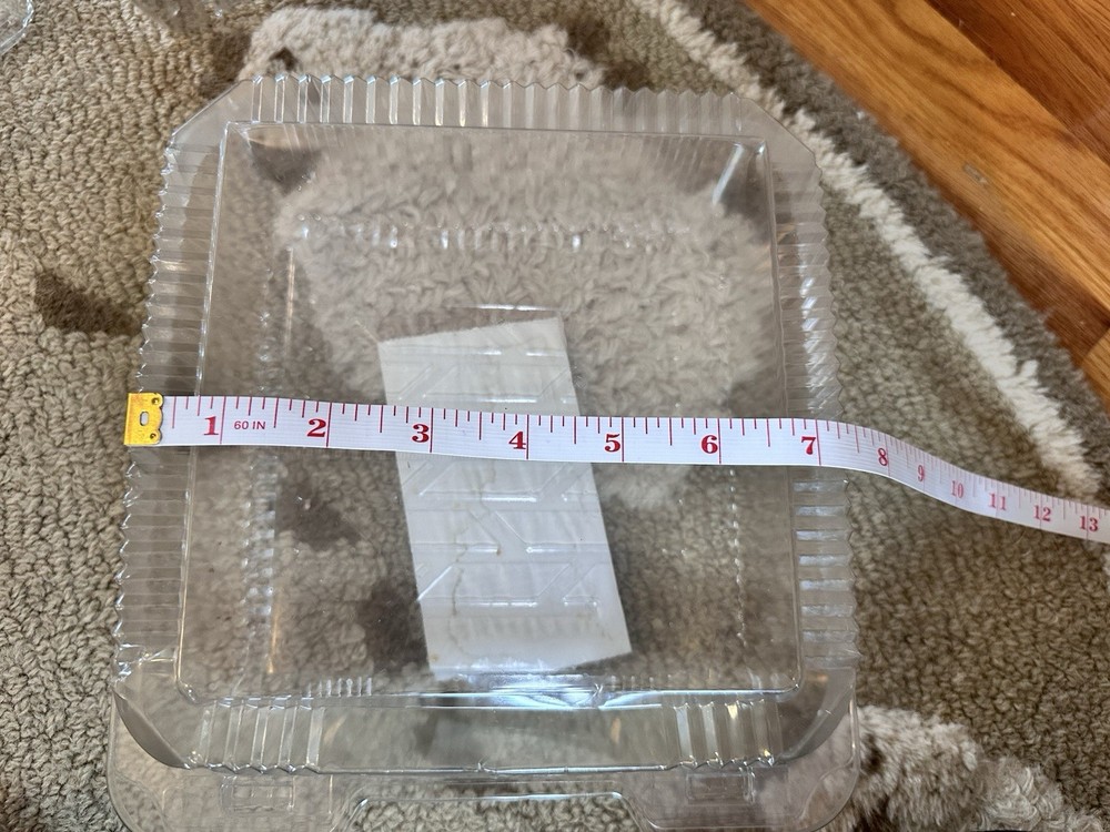 23 Count -1-2Pound Size Strawberry/Berry Basket Clam Shell Container for Refr..