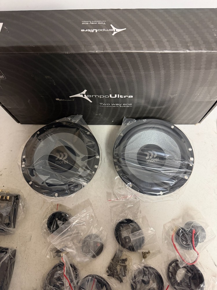 Morel Tempo Ultra 602 6-1/2" Component Speaker System -B