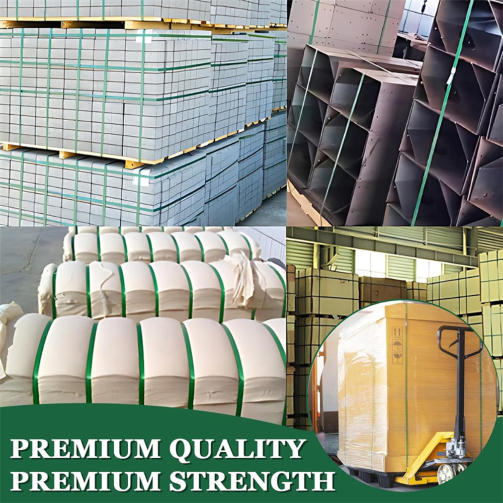 Polypropylene (PP) & Polyester (PET) Strapping Roll Multiple Size 8" Coil Core