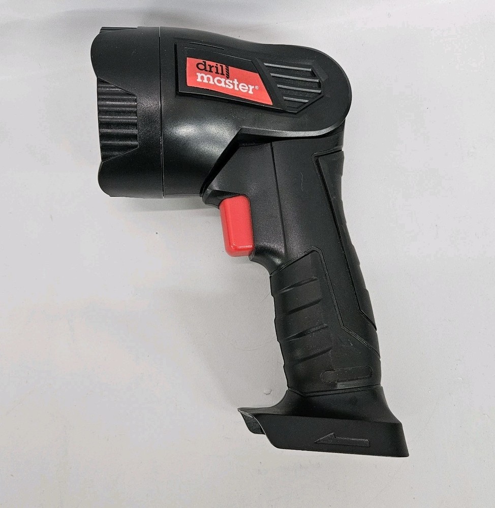 Drill Master 69652 18 Volt  LED Flashlight Work Light TESTED WORKING NO BATTERY