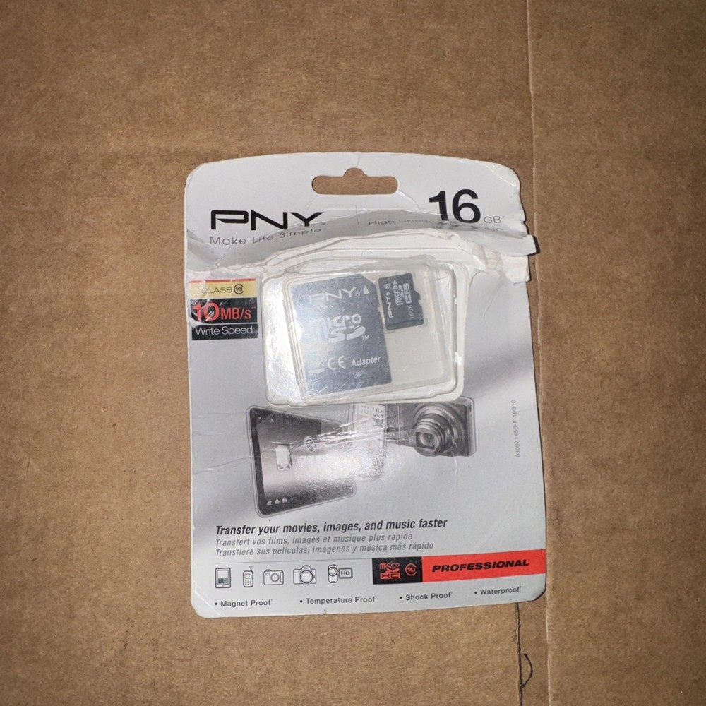Pny 16gb Micro SD HC. A5