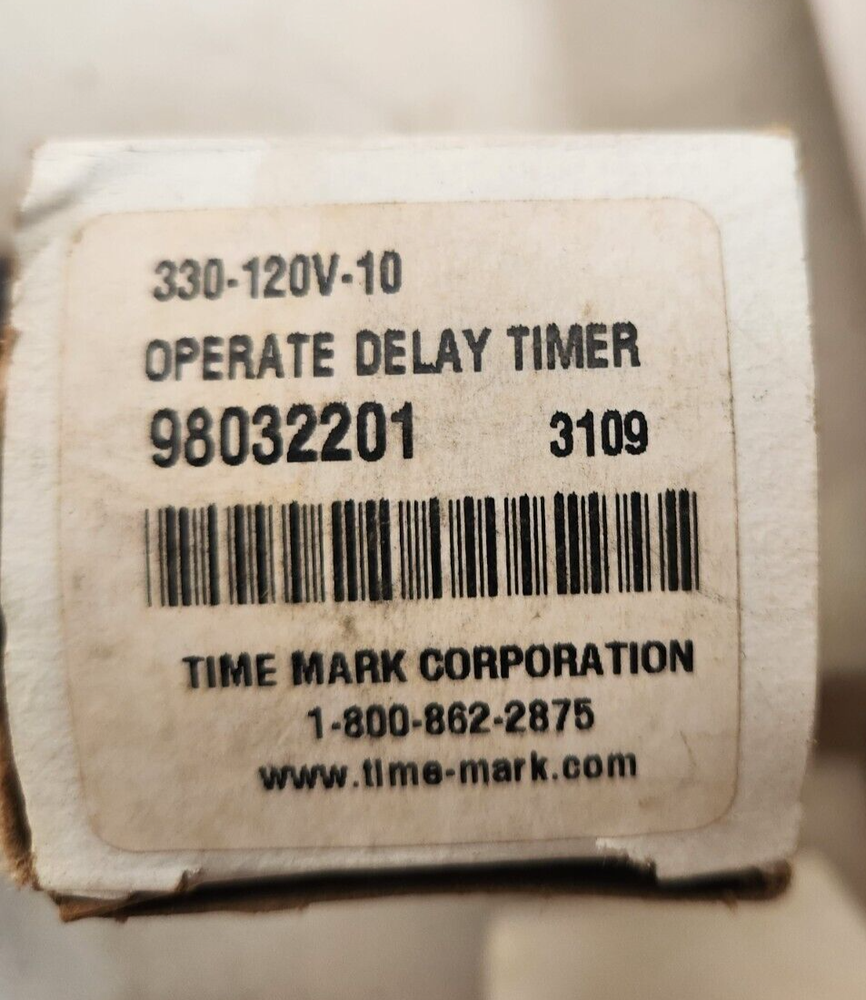 *NOS* Time Mark 330-120V-10 Operate Delay Timer