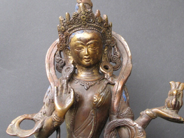 Tara In Bronze From Tibet