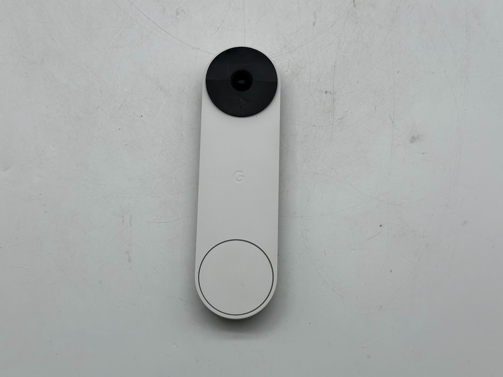 Google Nest Doorbell, Battery - Snow