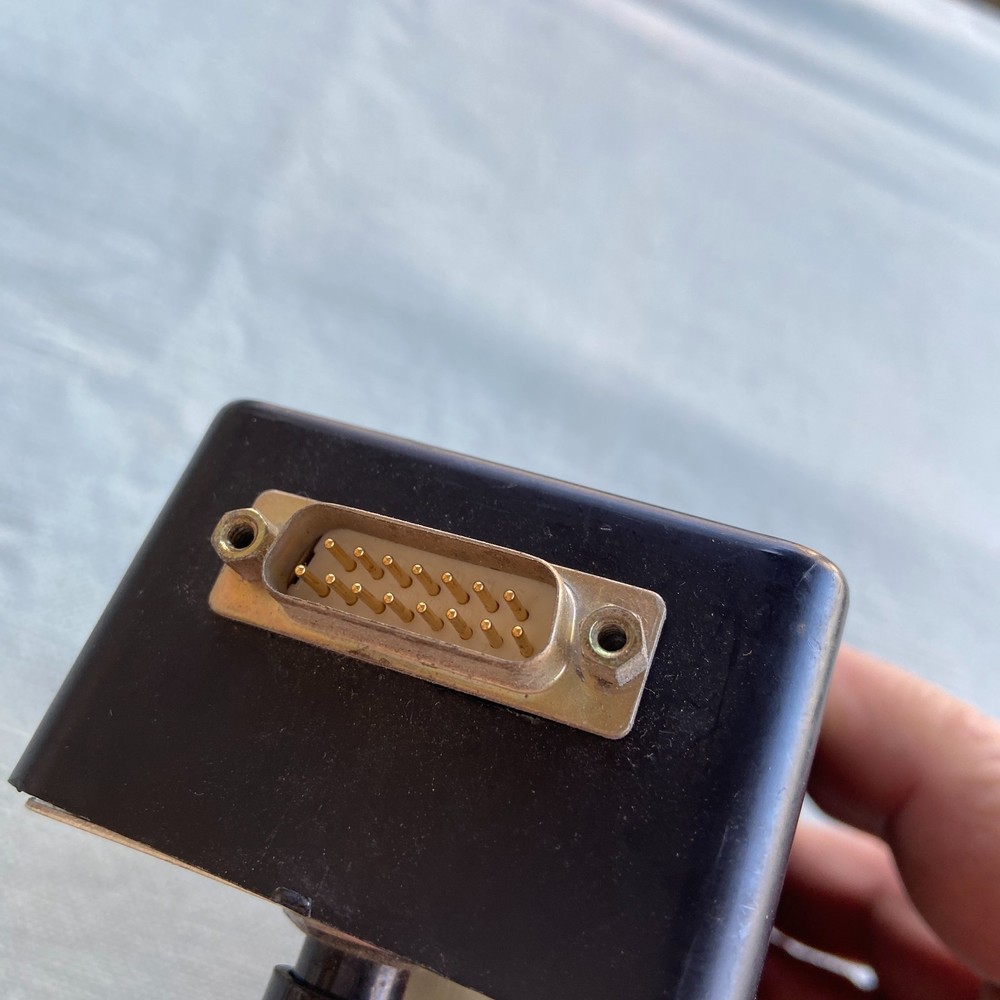 Vintage Computer Mouse Control ? Push Button Joystick 8225-CD CDA-15P Alps Japan