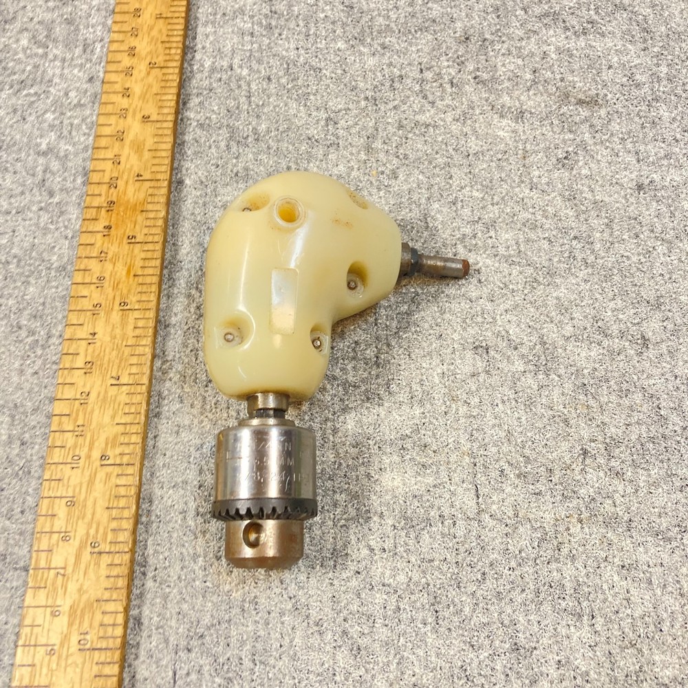 Jacobs Drill Chuck Multi-Craft 0-1/4" Cap w/ Right Angle Attachment USA
