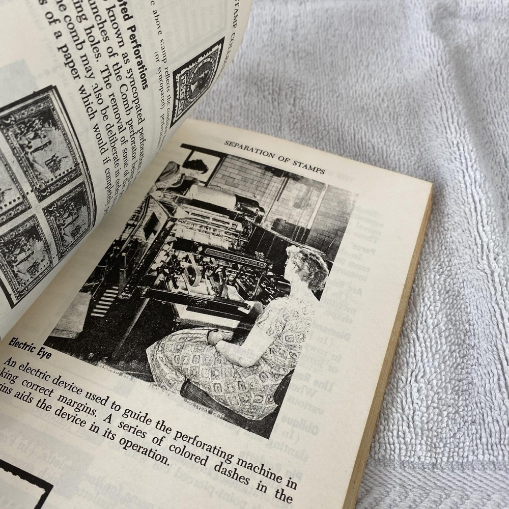 Vintage 1973 Stamp Collector's Handbook Samuel Grossman Philately Book Guide
