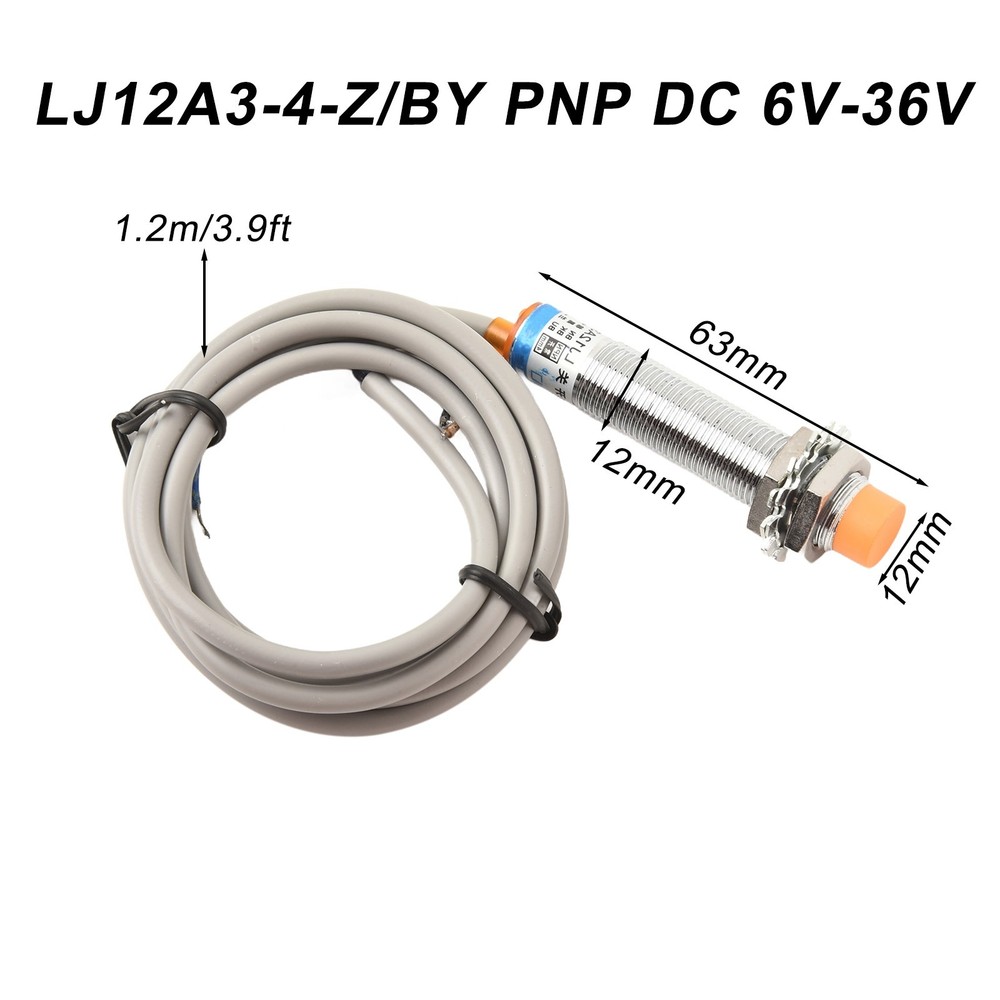 LJ12A34ZBX Inductive Proximity Sensor Switch NPN 6V36V with LED Indicator