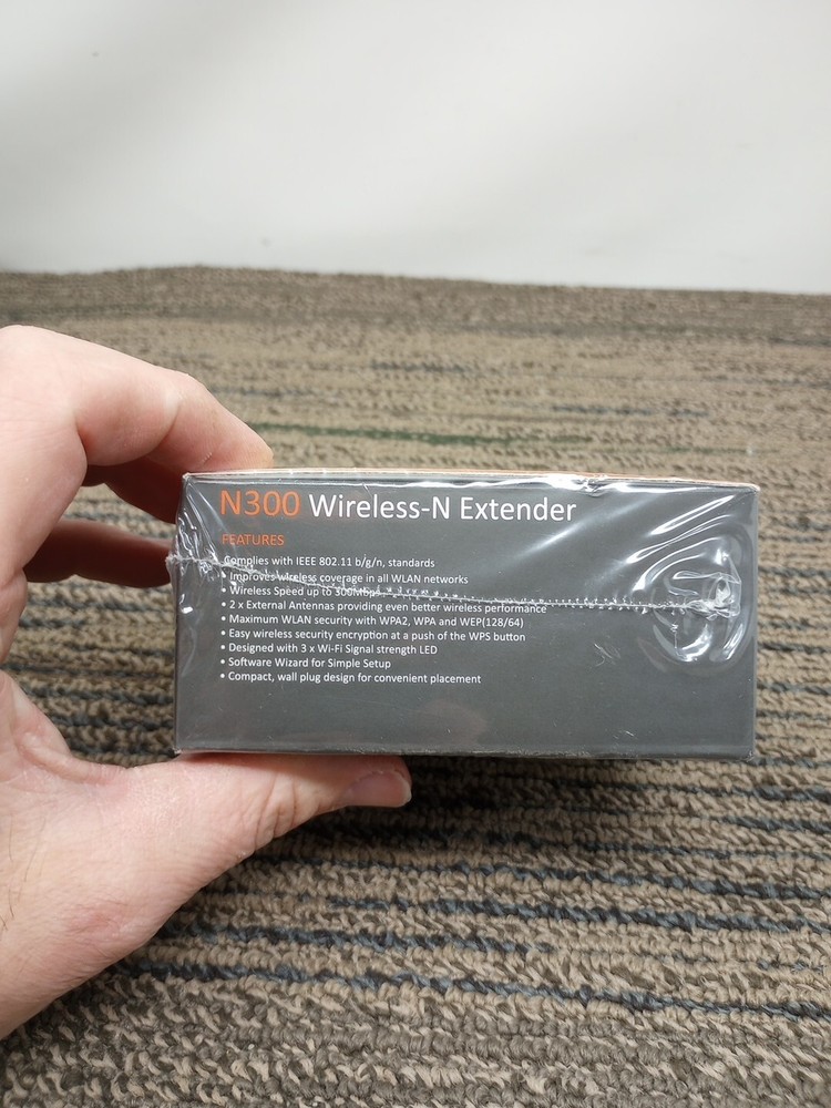 Nextbox N300 Wireless-N Extender New Sealed