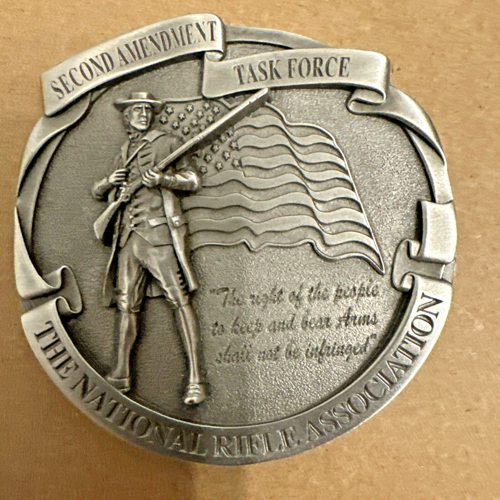 1992 2007 National Rifle Association Second Amendment Task Force Medallion #5575