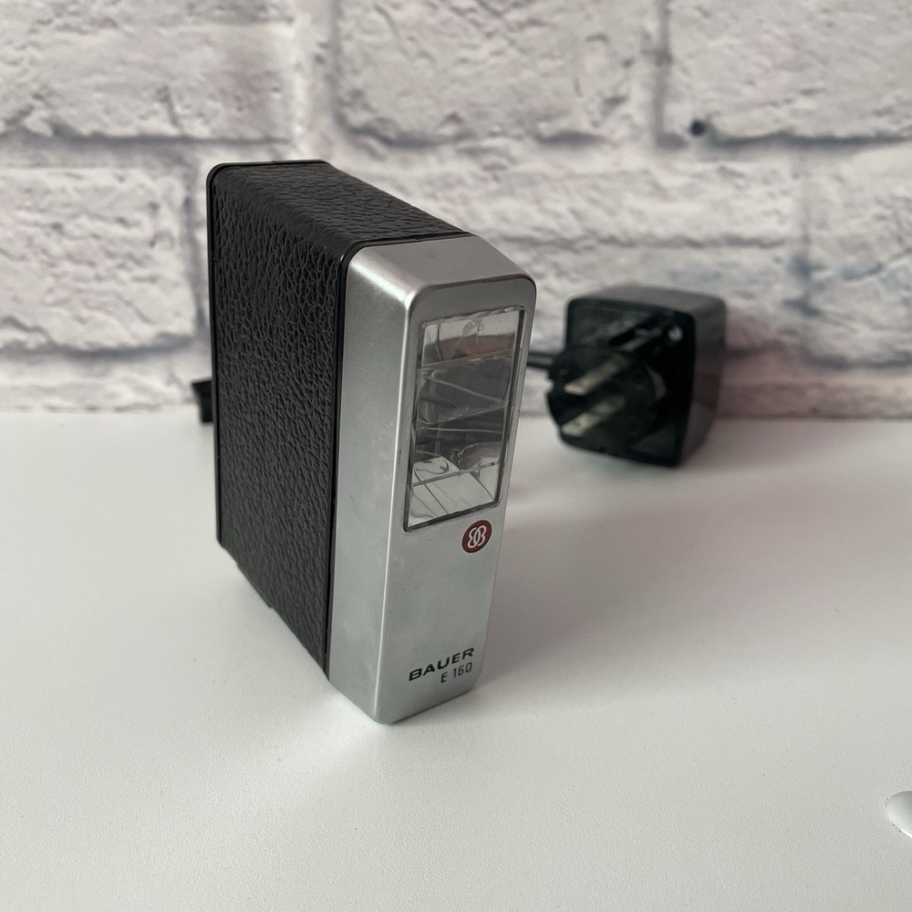 Bauer E 160 Ultrablitz Robert Bosch Elektronik Flash Made In Germany UNTESTED