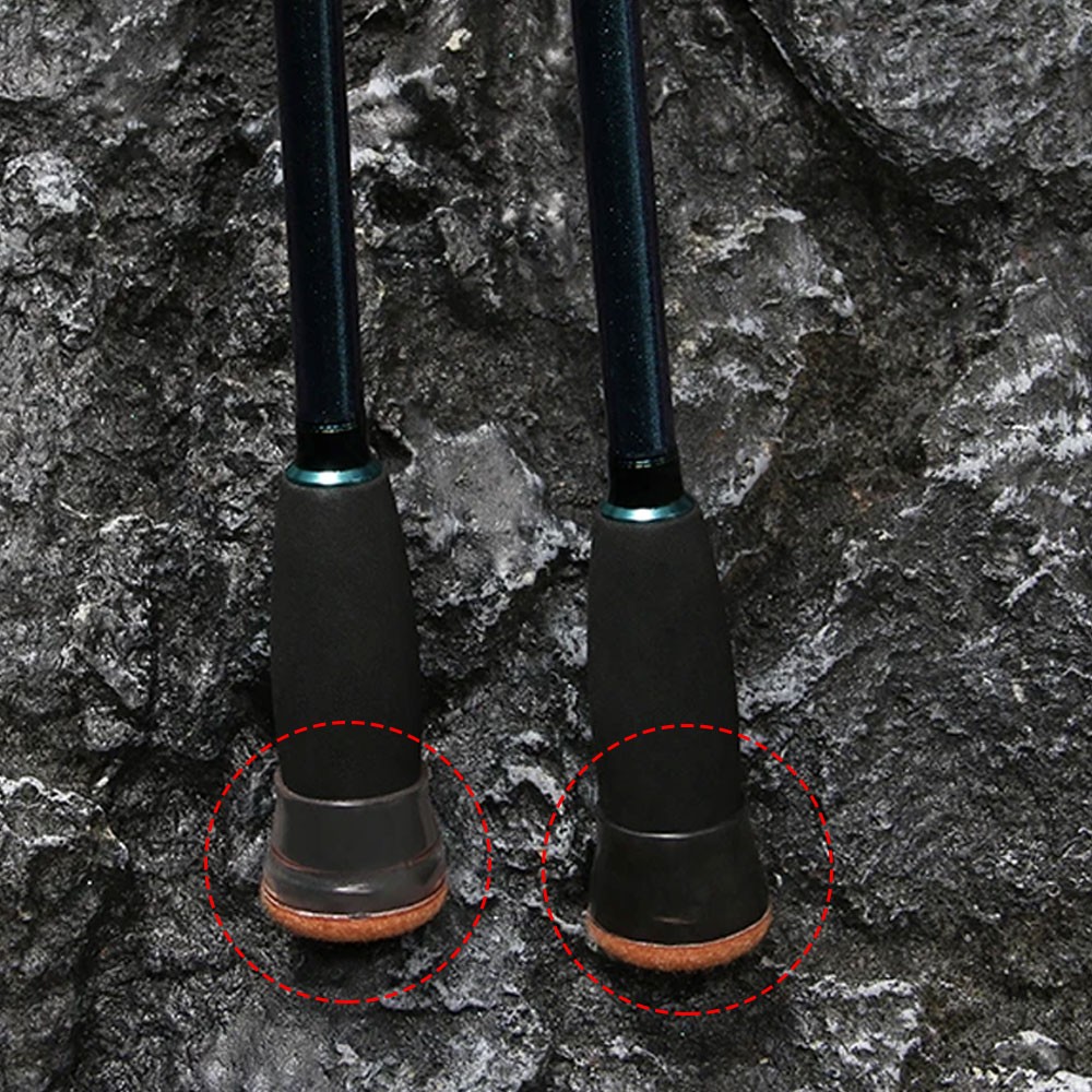 1x Carp Fishing Rods Cap Bottom Protector Handle Protective Case Rod Plug Tail