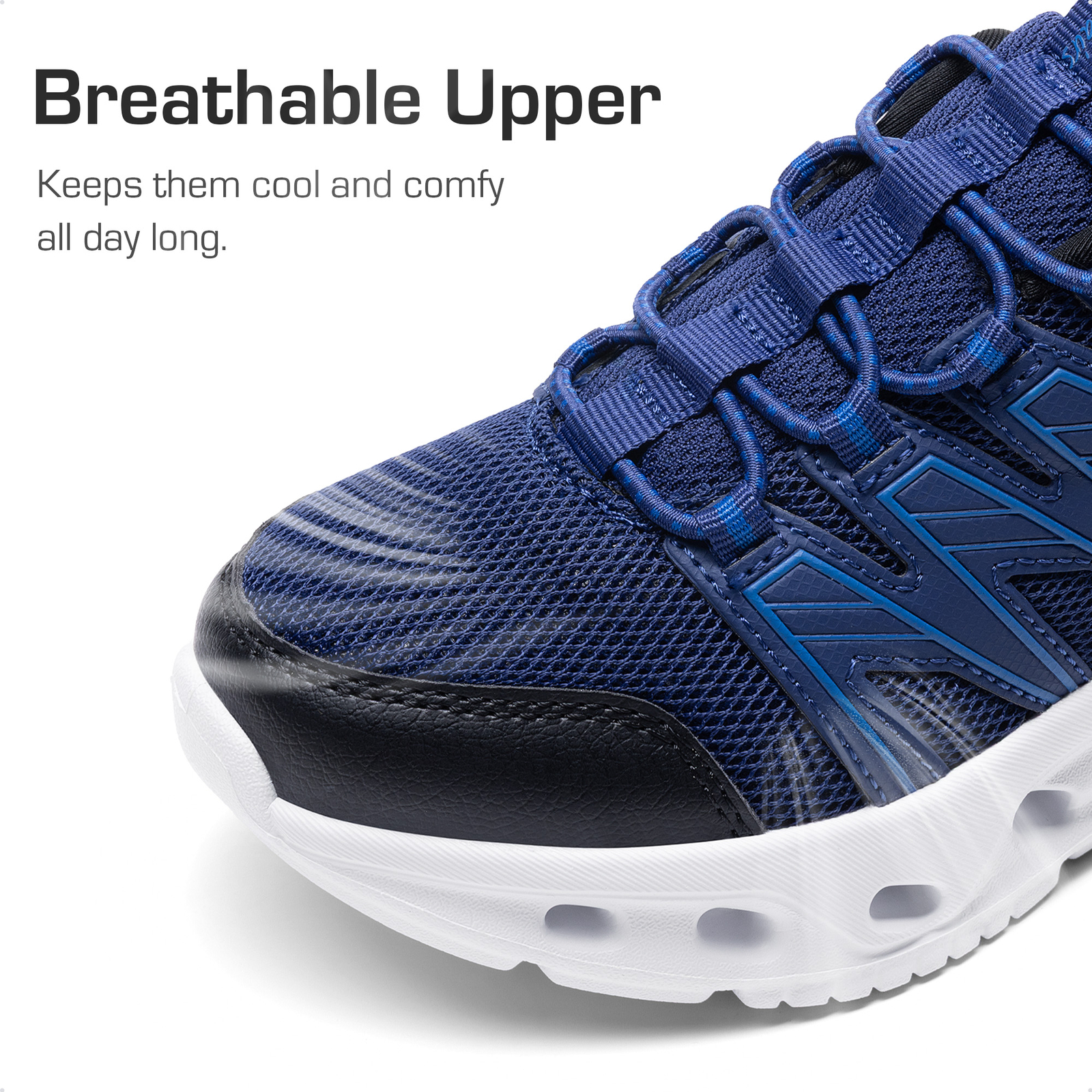 Dream Pairs Kids Boys Athletic Mesh Fashion Sneakers Lightweight Running Shoes