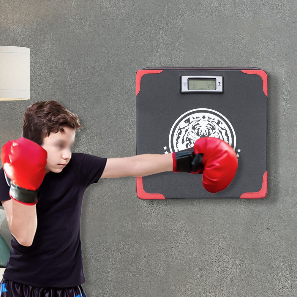 Wall-Mounted Boxing Strength Tester with Precision Digital Display