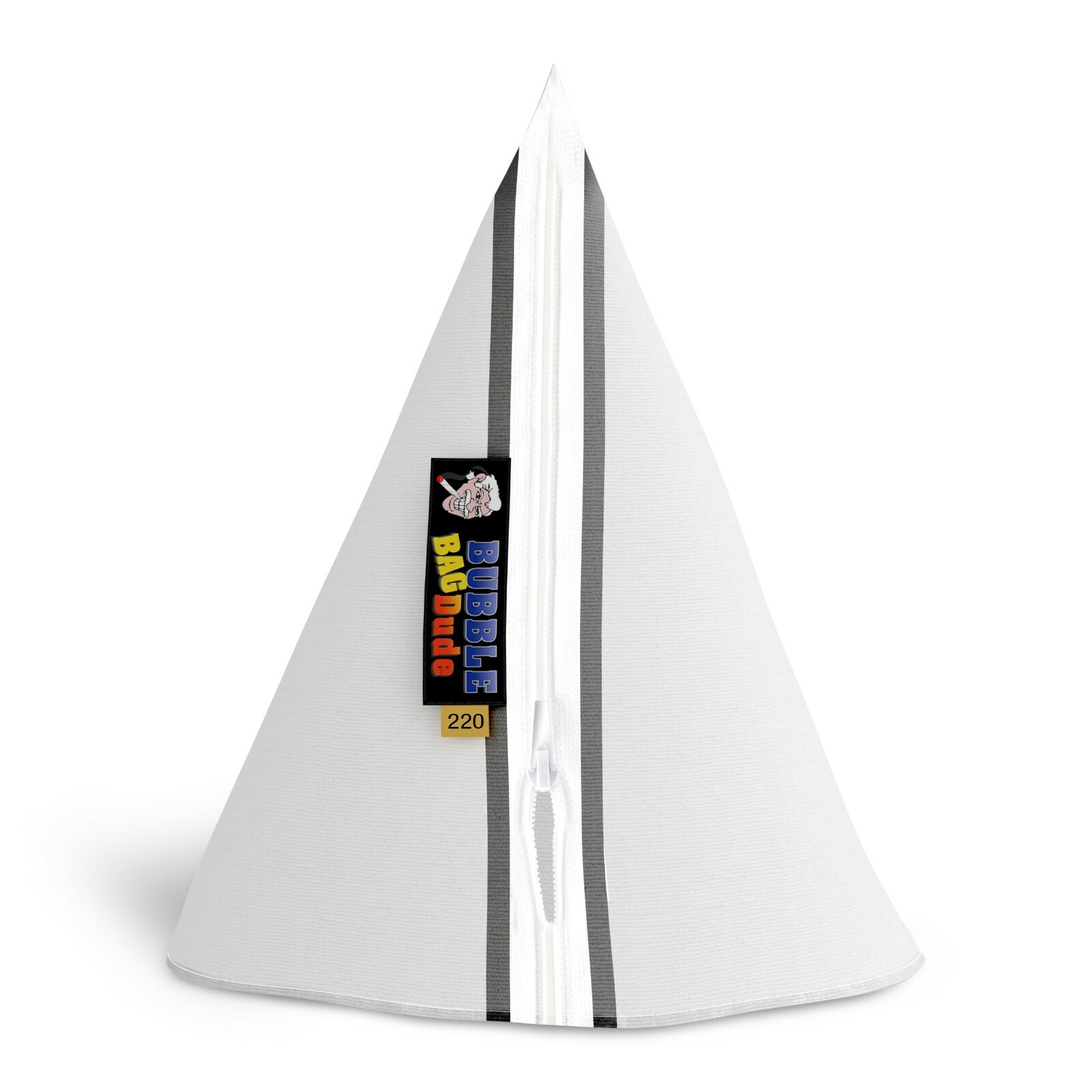 BUBBLEBAGDUDE 20 Gallon / 5 Gallon Triangle Zipper Work Bag Bubble Hash