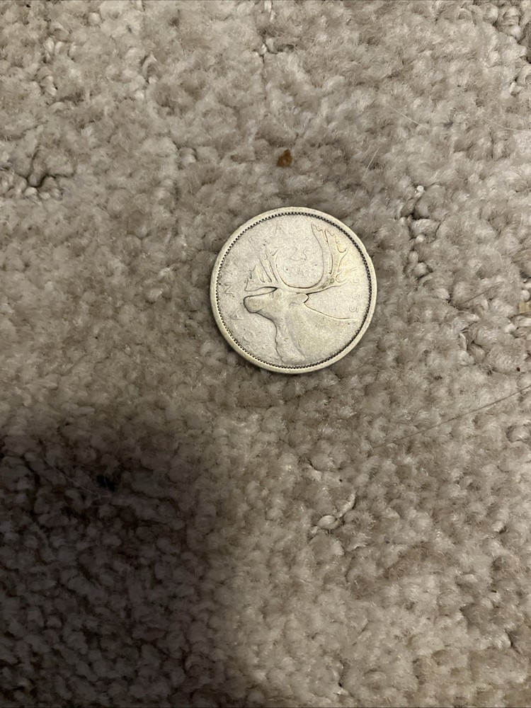 1955 25c Canadian Quarter