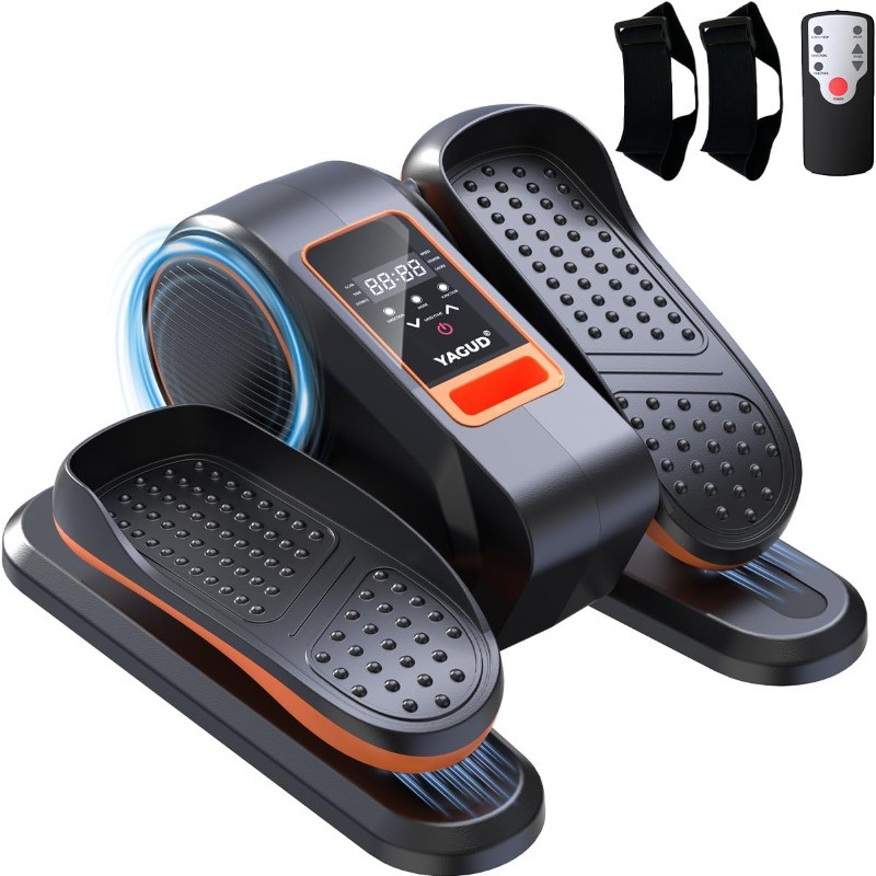 Electric Ellipse Leg Exerciser as Seen on TV for Senior, Quiet Portable Seated