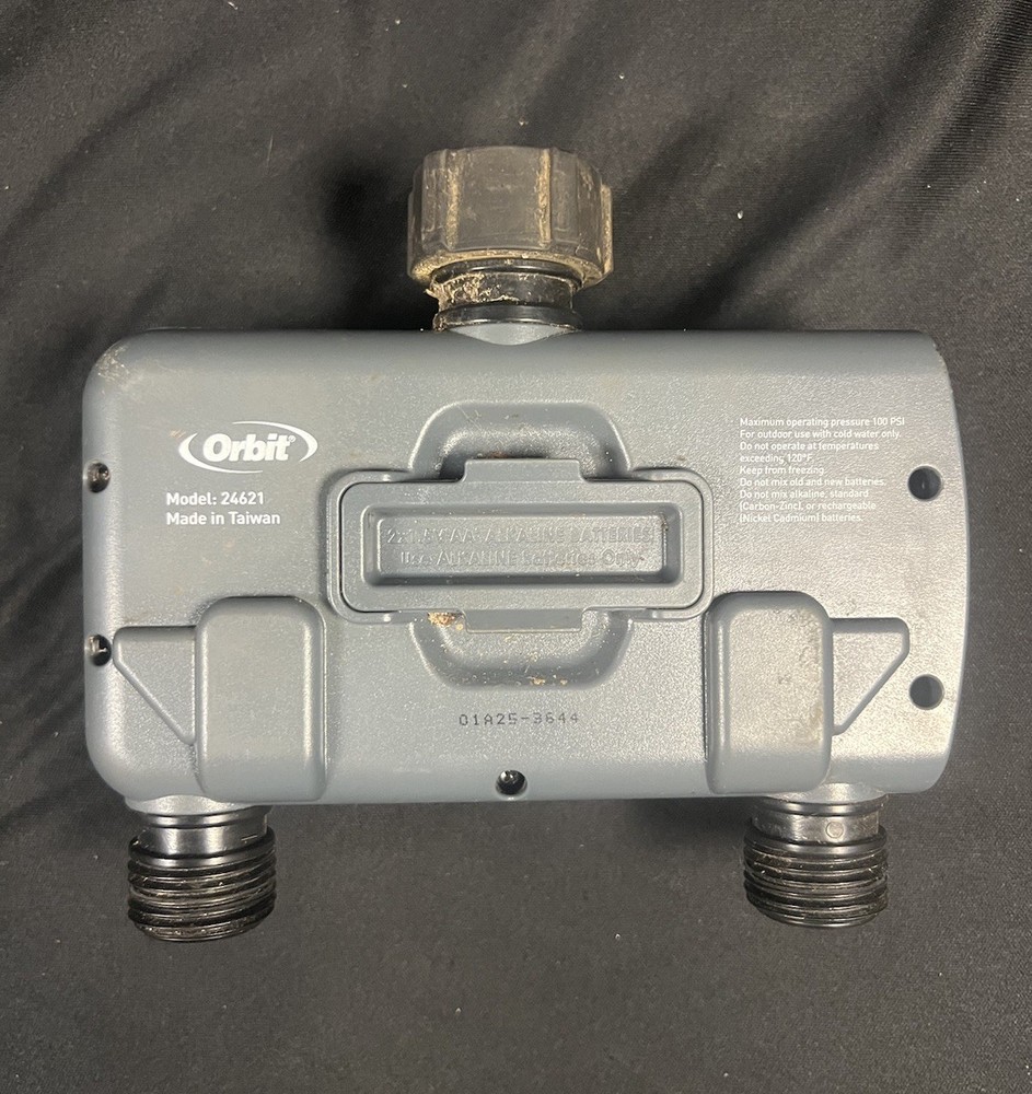 Orbit 2 Outlet Digital Hose Sprinkler Irrigation WateringTimer
