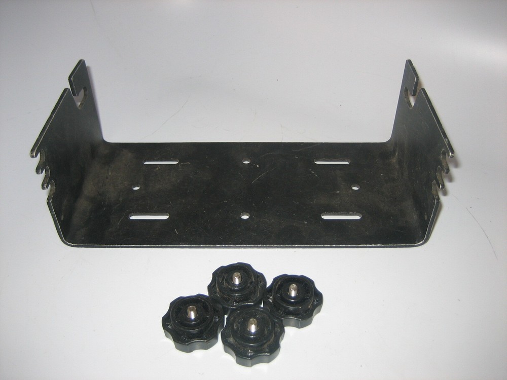 Icom *NEW BLEM* Mounting Bracket & Knobs for IC-M125 IC-M126 IC-M127 Black