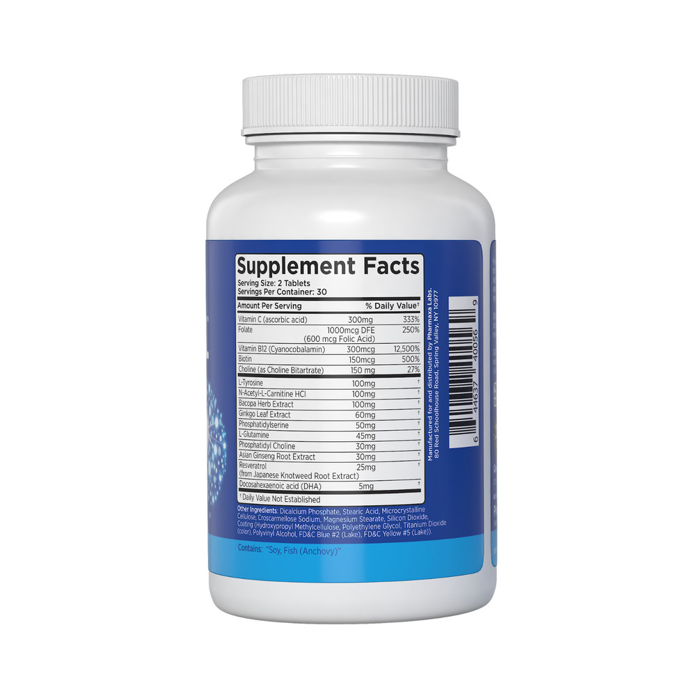 Provasil Cognitive Enhancer | Boost Focus, Memory & Mental Clarity 60 Tablets