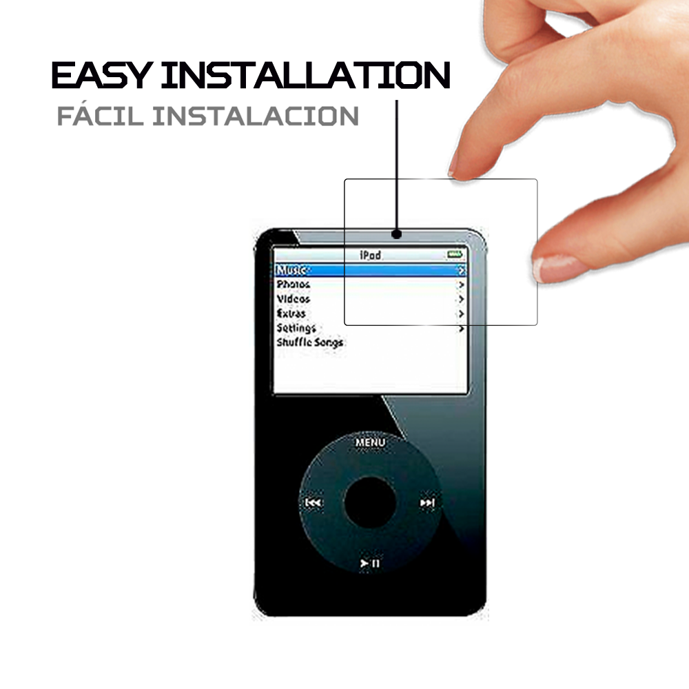 ANTISHOCK Screen protector for Apple iPod Classic 5