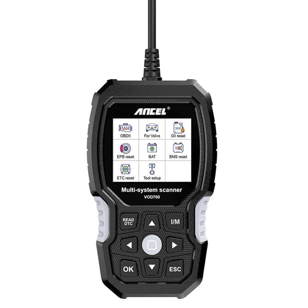 ANCEL VOD700 OBD2 Scanner For VOLVO Diagnostic Tool Full Systems Code Reader