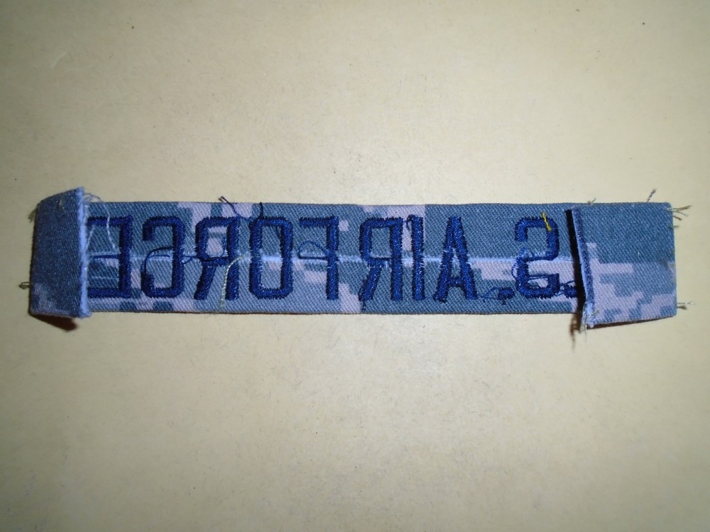 USAF U.S. AIR FORCE ACU Camo Pocket Patch