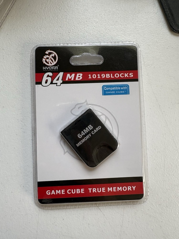 Hydra Performance Memory Card 64MB (1019 Blocks) for GameCube