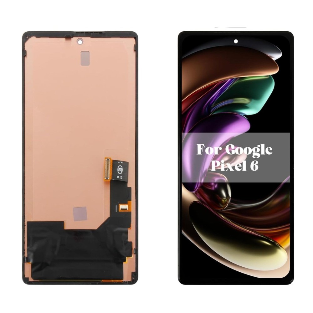 OLED For Google Pixel 6 LCD Touch Digitizer Screen Replacement GB7N6 With Frame