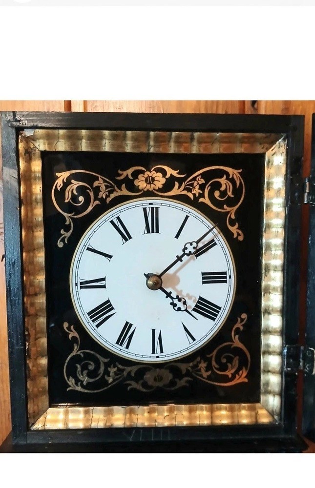 Antique, Black Forest Clock.