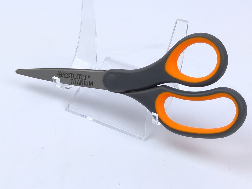 WESTCOTT TITANIUM Bonded 8" Soft Grip Scissors / Shears - NEW!
