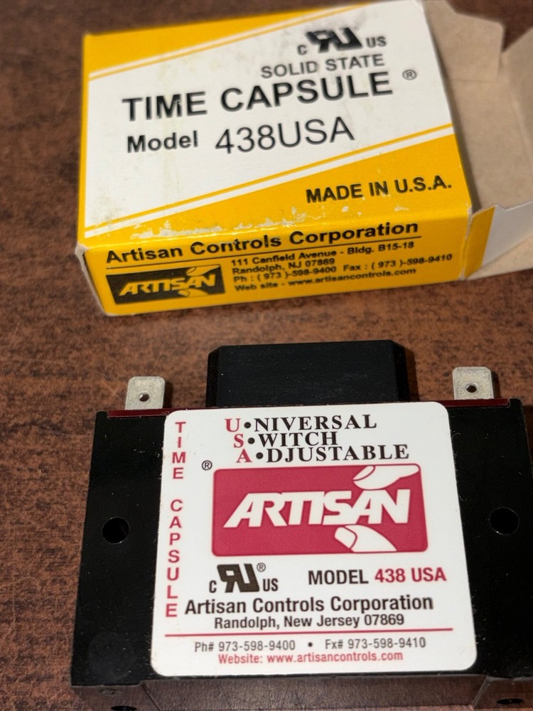 NOS ARTISAN CONTROLS 438USA TIME CAPSULE  B500