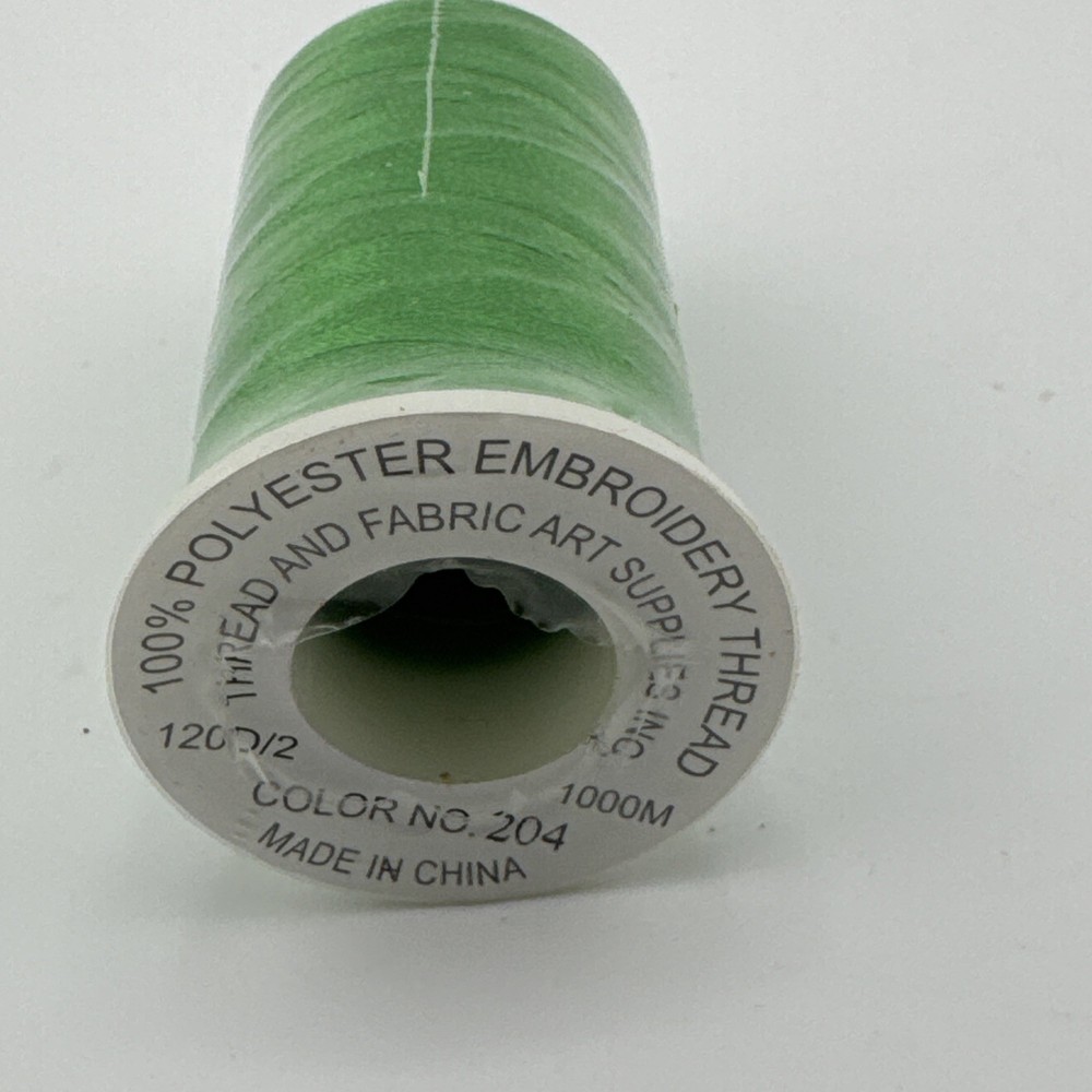 Thread Art Rayon Embroidery Thread 1000M 5 Rolls Assorted