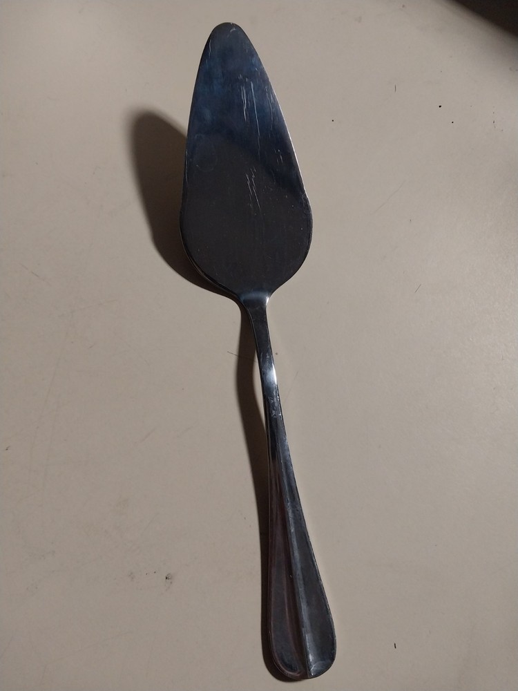 Cake Server unbranded used stainless steel