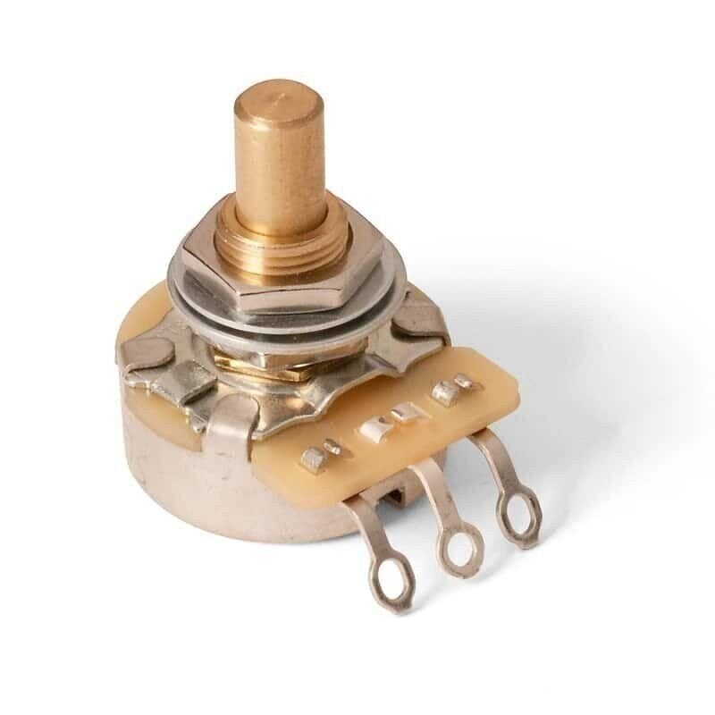 CTS Control Pot, Solid shaft, 500K-ohm (CTS #450S 3488)