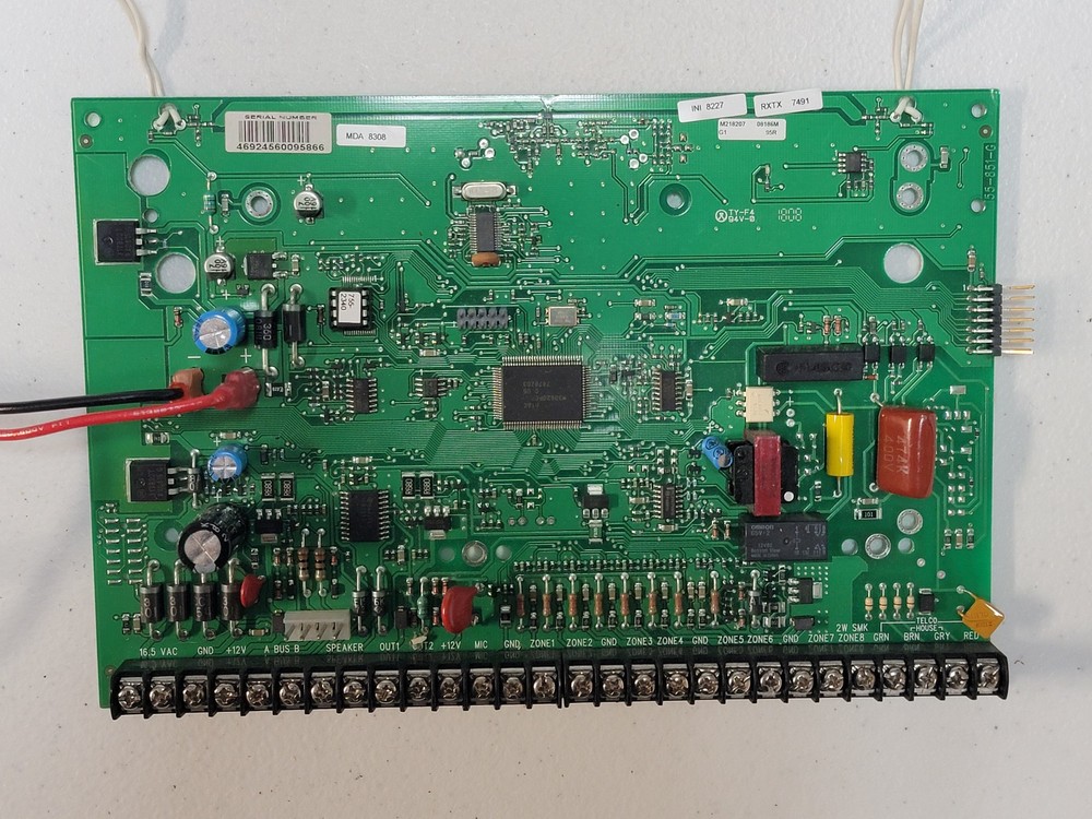 GE Interlogix Concord 4 Security Control Panel - Board Only