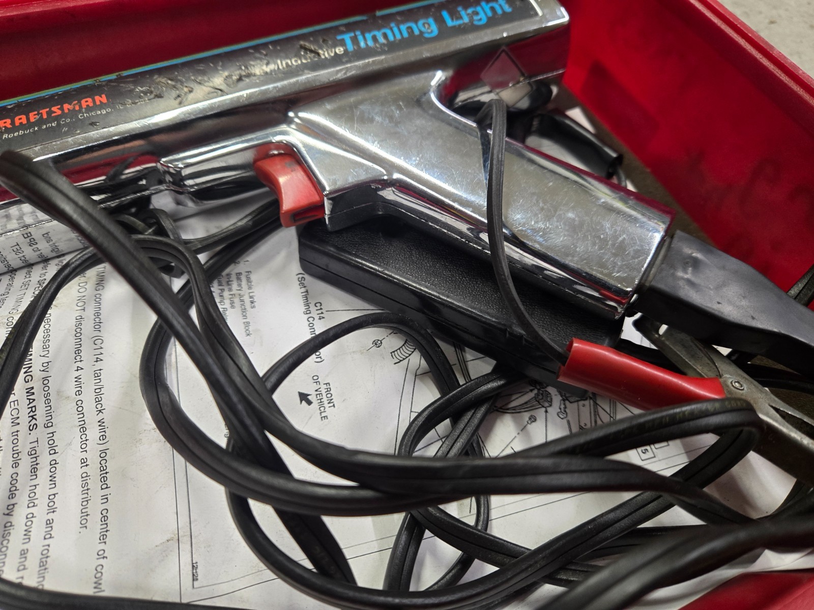 Fox Valley Engine Power Timing Light 825 / Sears / Craftsman timing light.